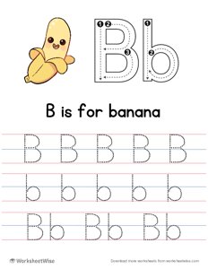 Letter Tracing B