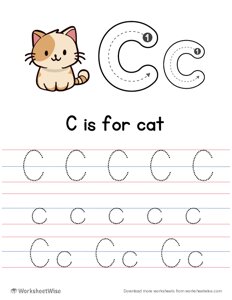 Letter Tracing C